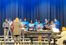 Farrell High School Choir performing