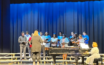 Farrell High School Choir performing